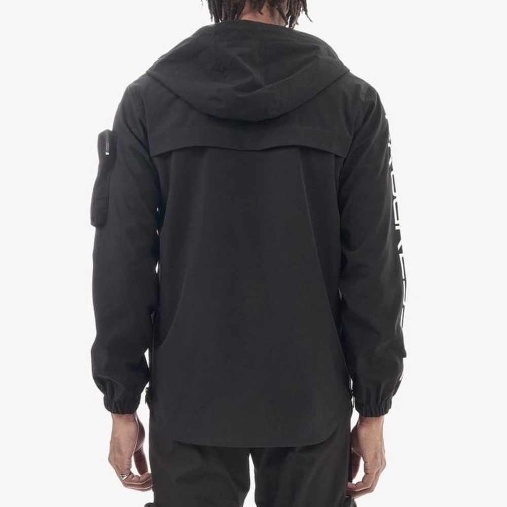 Life Code J03. Black Pullover Windbreaker Like Ne… - image 2
